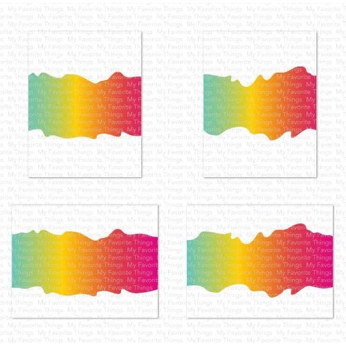 MFT - Watercolor Wash Stencil