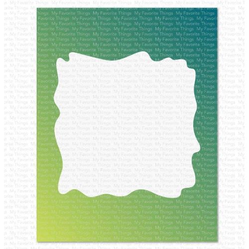 MFT - Watercolor Wash Square Stencil