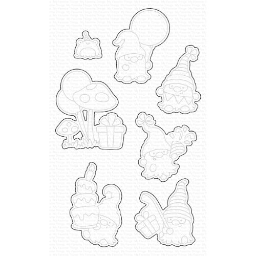 MFT - JB Happy Birthday to My Favorite Gnomie Die-namics