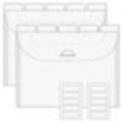 The Organized Option - 4 x 6" Flip Flap Pocket - 10 Pack