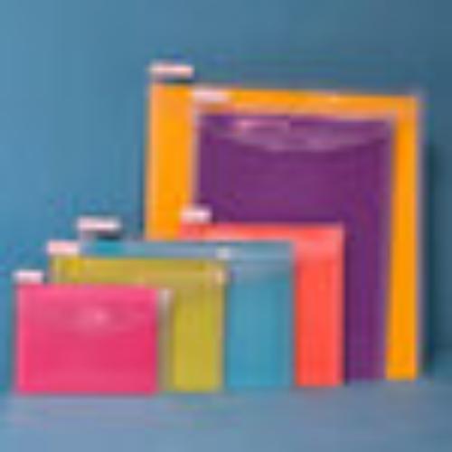The Organized Option - 8.5 x 11" Flip Flap Pocket - 10 Pack - Postage as per Actual