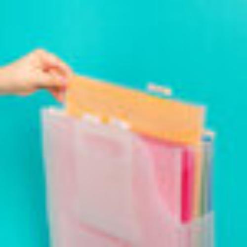 The Organiszed Option - 12 x 12" Flip Flap Pocket - 10 Pack - Postage as per Actual