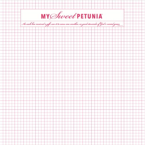 My Sweet Petunia - Memory MISTI Mouse Pad - Postage as per actual