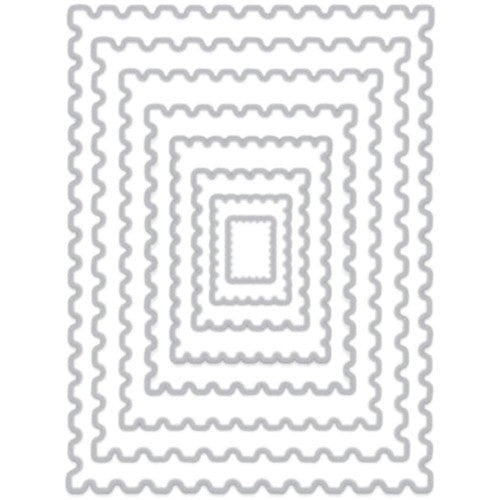 Hero Arts Infinity Dies Nesting Postage Stamps