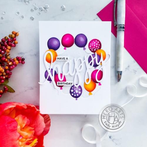 Hero Arts - Fancy Dies: DI847 Balloon Window