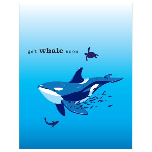 Hero Arts - Color Layering Stamp: CM536 Orca