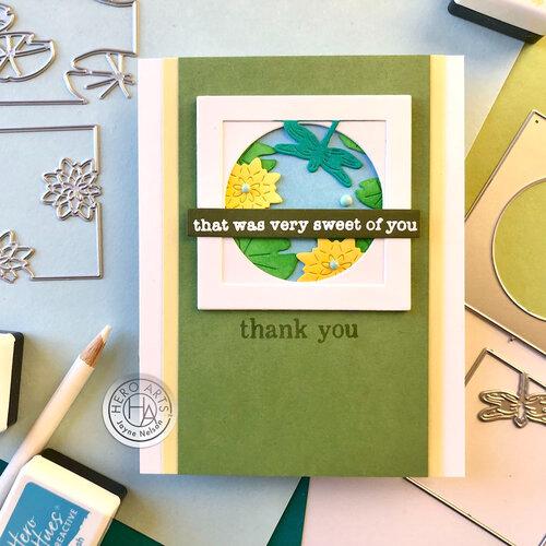 Hero Arts - Looking Glass: DF001 Lily Pond