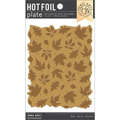 Hero Arts - Hot Foil Plate: HF107 Fall Leaves