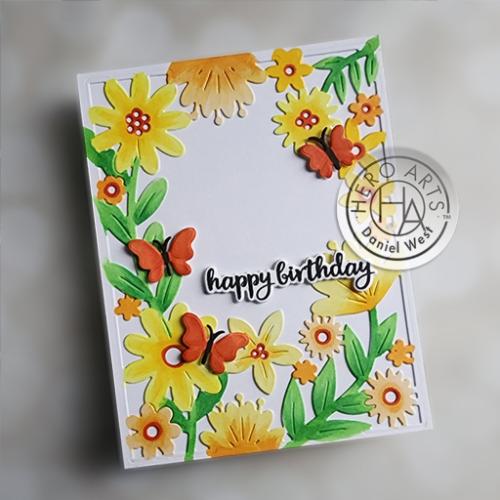 Hero Arts - Fancy Dies: DF111 Secret Garden