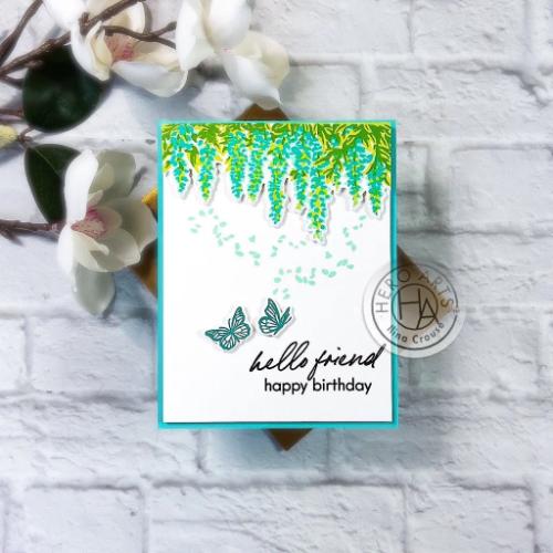 Hero Arts - Stamp Bundle: SB352 Wisteria