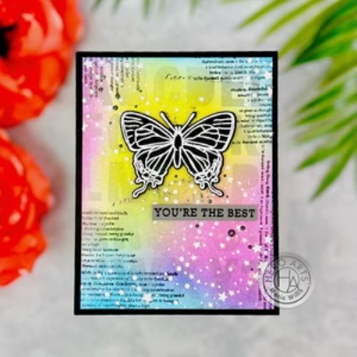 Hero Arts Clear Stamps 4"X6" Background Texture Strips