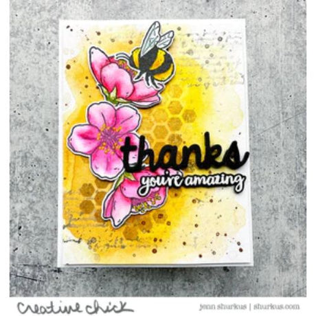 Hero Arts Clear Stamps 4"X6" Background Texture Strips