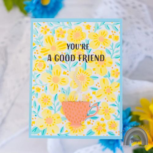 Hero Arts Color Layering Stencil Set Bold Flowers