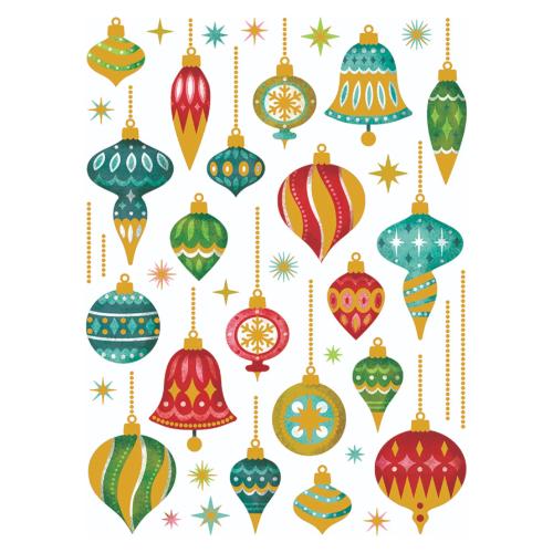 Hero Arts - Hero Transfers - Gold Trim Ornaments RT113