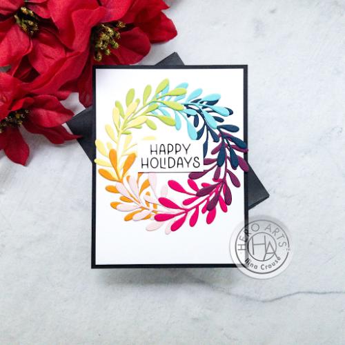 Hero Arts - Stamp & Cut XL - Winter Foliage DC304