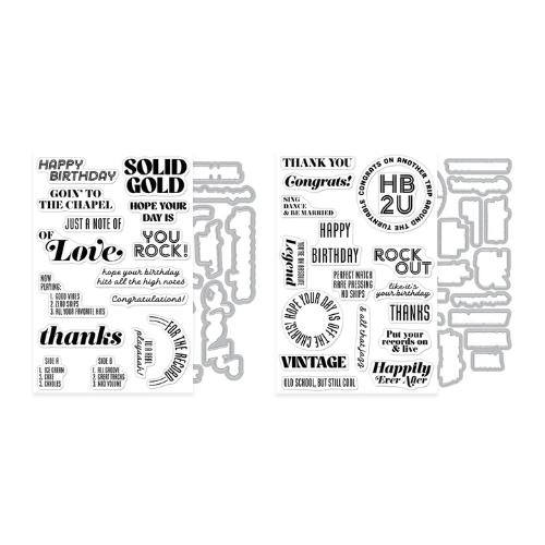 Hero Arts Vintage Vinyl Bundle - Postage as per Actual