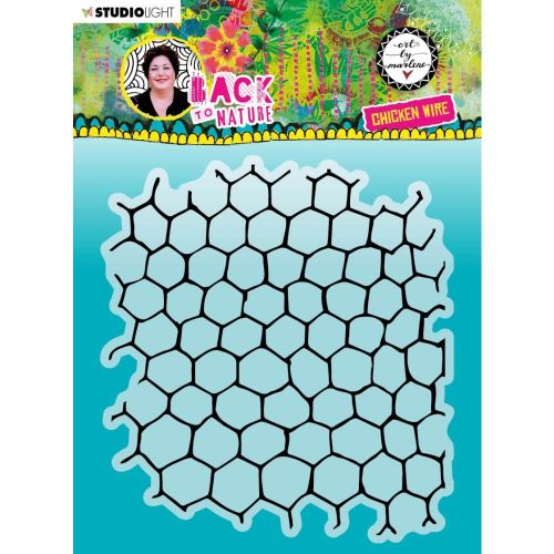 Art By Marlene - Clear Stamps - Chicken Wire
