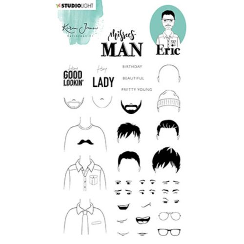 Karin Joan Eric Missees Clear Stamps