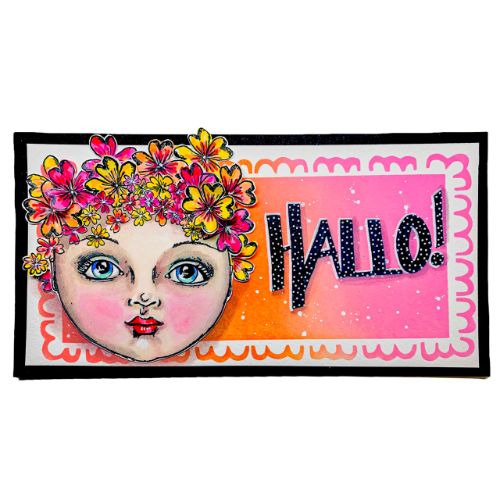 Art By Marlene Mixed-Up Collection Clear Stamp Face To Face