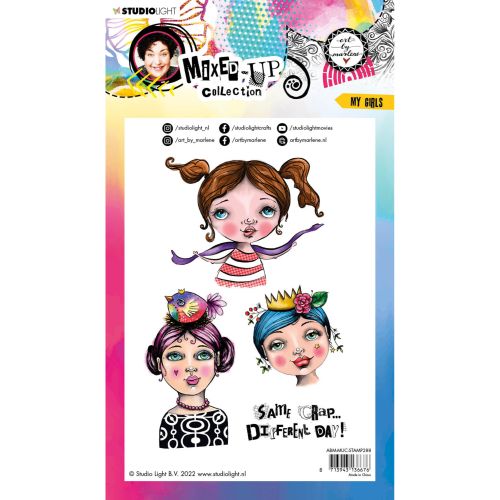 Art By Marlene Mixed-Up Collection Clear Stamp My Girls