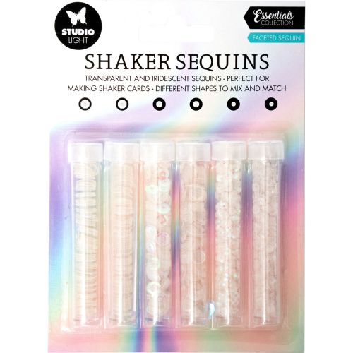 Studio Light Shaker Sequins Faceted Sequin (6pcs)