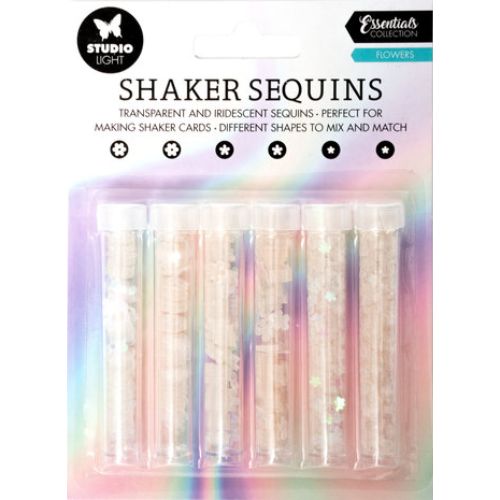 Studio Light Shaker Sequins Flowers (6pcs)