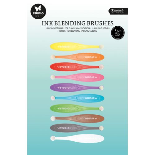Studio Light Ink Blending Brushes 10mm (10pcs) - Postage as per Actual