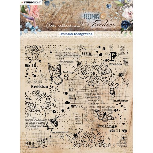 Studio Light Feelings of Freedom Clear Stamps Freedom Background