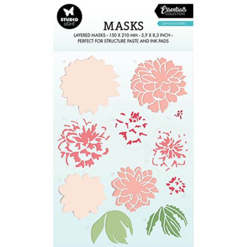 Studio Light Essentials Mask Dahlia Flowers