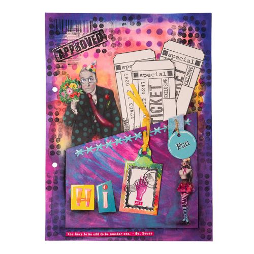 Art By Marlene Luxury Paper Elements Quirky People