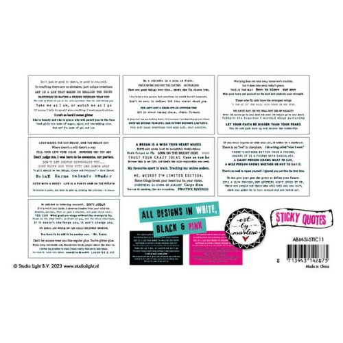 Art By Marlene Signature Collection Sticky Quotes (21sheets)