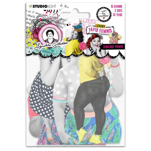 Art By Marlene Signature Collection Luxury Paper Elements Fabulous Women