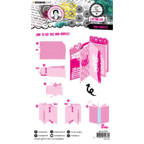 Art By Marlene Signature Collection Cutting Dies Mini-Booklet - Postage as per Actual