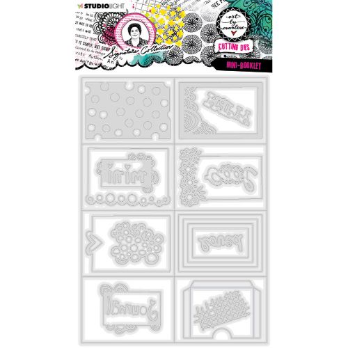 Art By Marlene Signature Collection Cutting Dies Mini-Booklet - Postage as per Actual