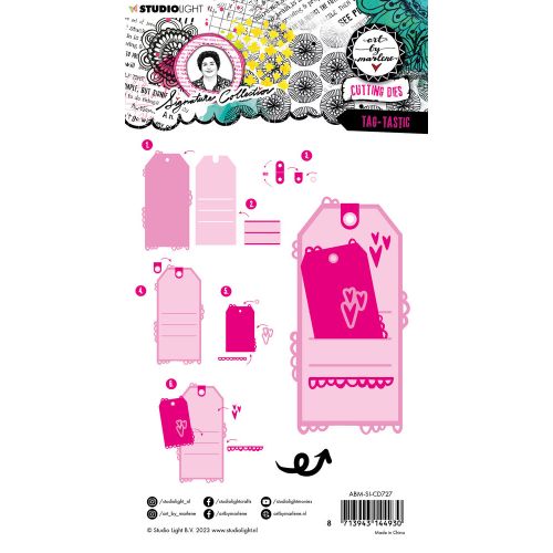Art By Marlene Signature Collection Cutting Die Tag-Tastic - Postage as per Actual