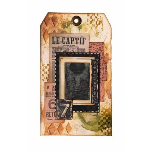 Studio Light Labels & Frames Grunge Paper Elements