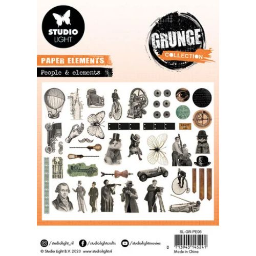 Studio Light People & Elements Grunge Paper Elements