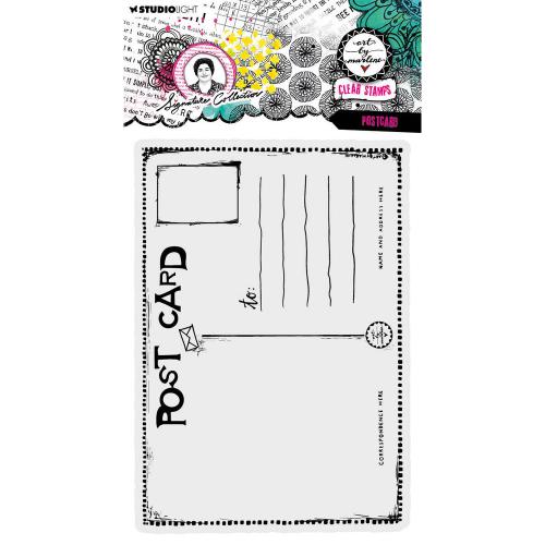Art By Marlene Signature Collection Clear Stamp Post Card (ABM-SI-STAMP598)