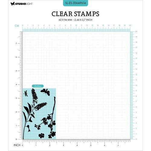 Studio Light Florals Essentials Clear Stamp