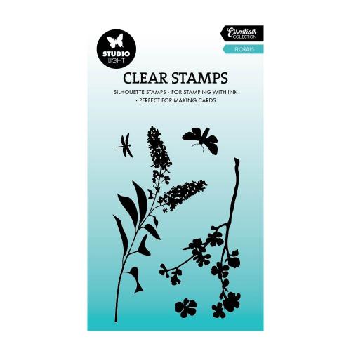 Studio Light Florals Essentials Clear Stamp