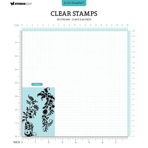 Studio Light Swirls Essentials Clear Stamp