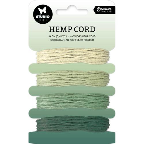 Studio Light Hemp Cord Shades Of Green 4colors x 5m