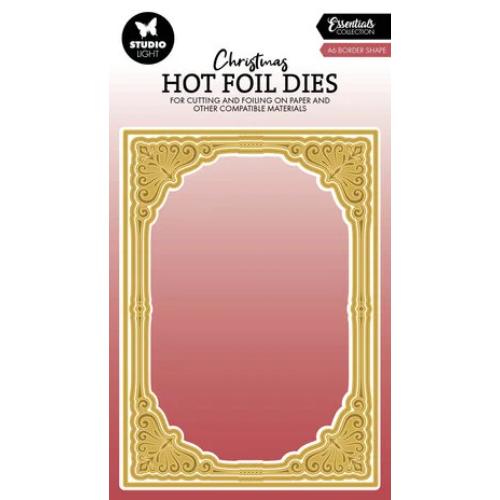 Studio Light A6 Border Shape Christmas Hot Foil Dies (SL-ES-HFCD10)