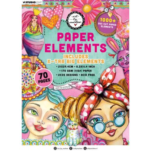 Art By Marlene X-tra Big Paper Elements (ABM-26-DCPP416) - Postage as per Actual