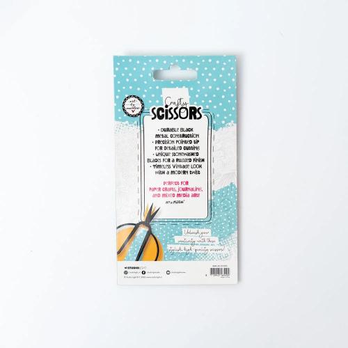 Art By Marlene Crafty Scissors Stonewashed Blades Small 3,5 Inch (ABM-26-SCIS05)