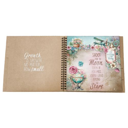 Studio Light Vintage Voyage Die-cut Designer Paper Pad (SL-ES-DCPP425)