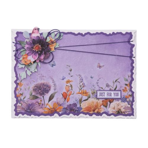 Studio Light Torn Edge Cutting Die Folded Card Rectangle (SL-ES-CD1085)