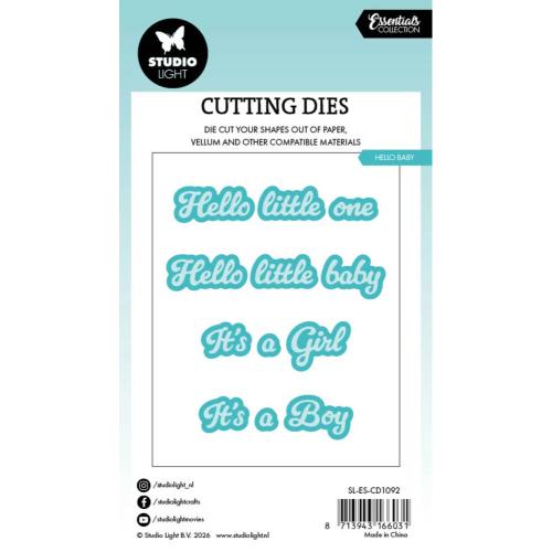 Studio Light Hello Baby Essentials Cutting Die (SL-ES-CD1092)