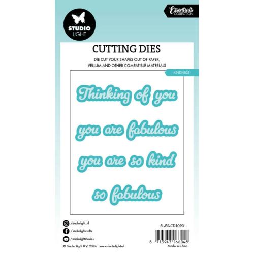 Studio Light Kindness Essentials Cutting Die (SL-ES-CD1093)