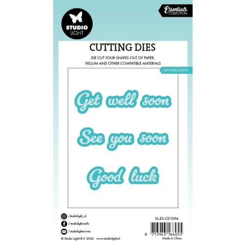 Studio Light Get Well Soon Essentials Cutting Die (SL-ES-CD1094)